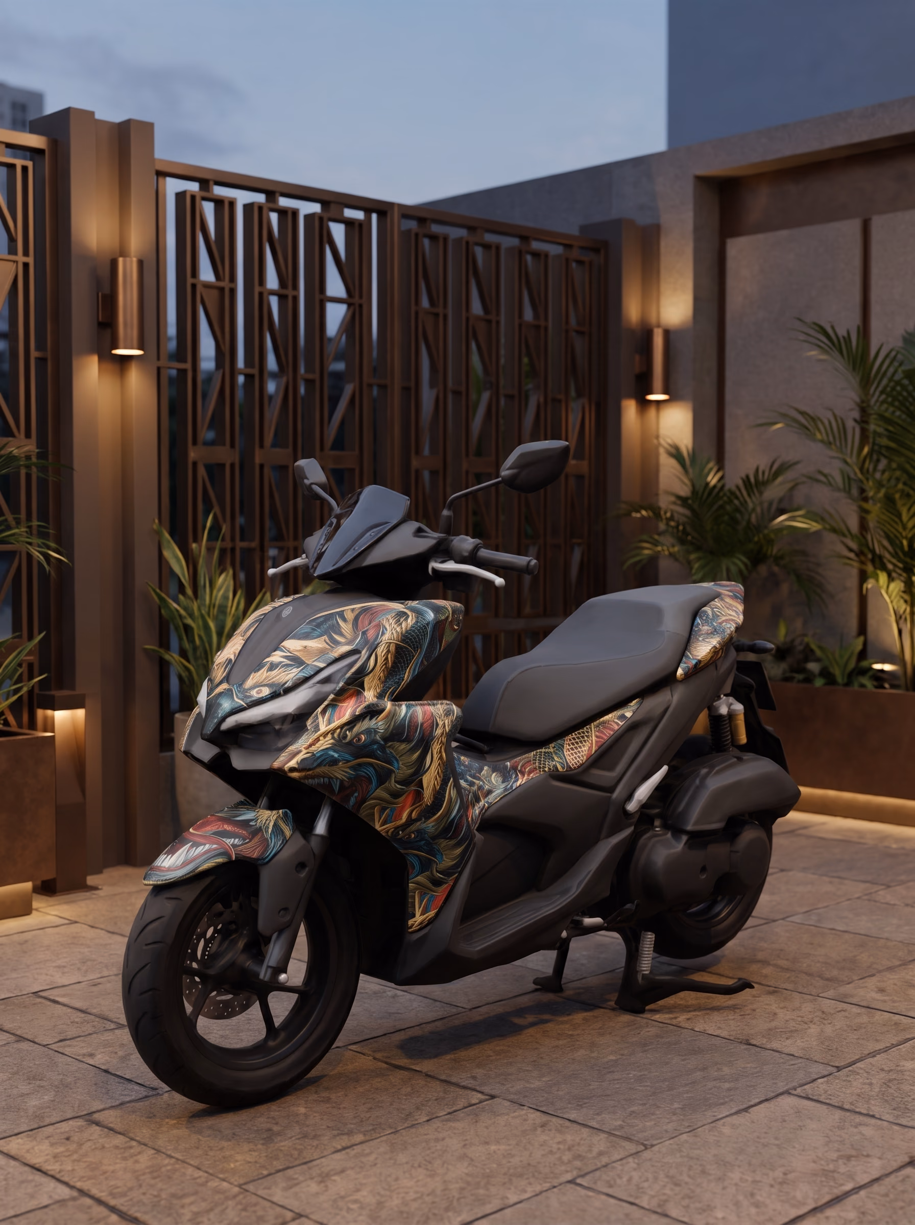 Tem trùm Yamaha NVX JadeDragon — 1/10